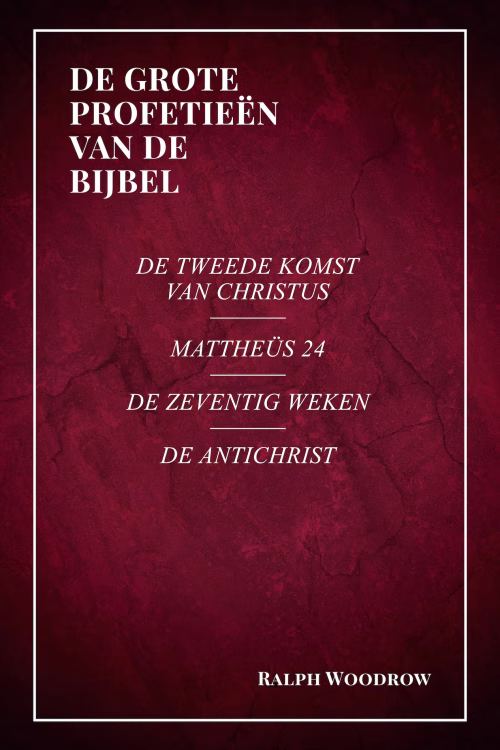 GPOTB Ontwerp_003_Voorkant De Grote Profetiën van de Bijbel - omslag afbeelding.
