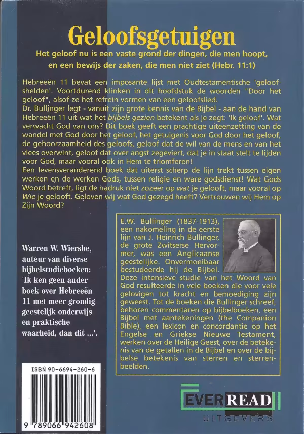 Geloofsgetuigen - achter aanzicht.
