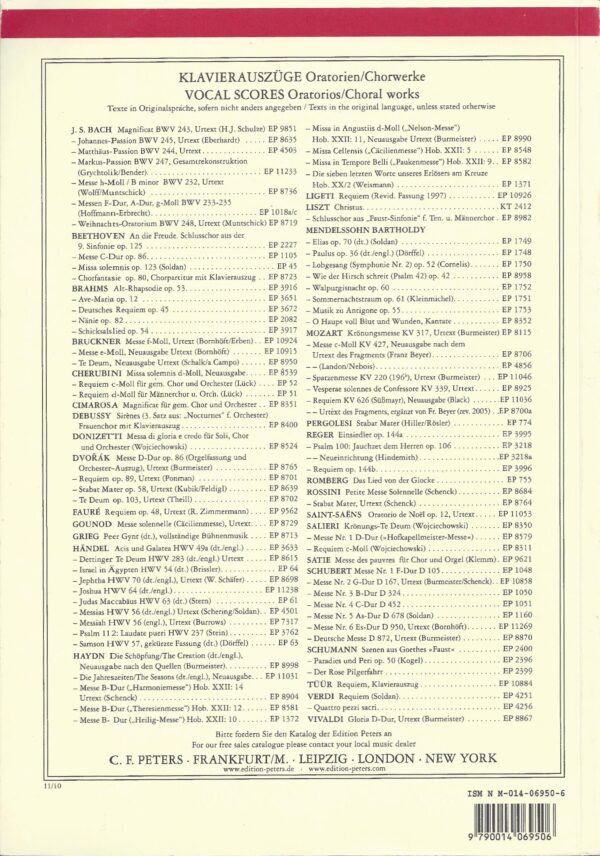 Peters-8635-back Muziekuitgave Peters BVW-245